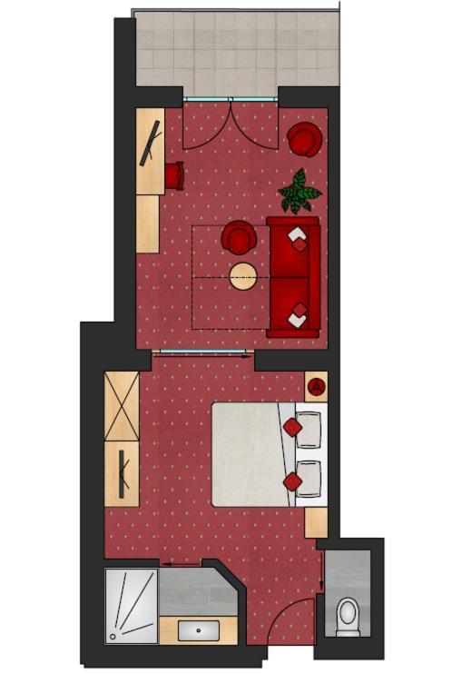 Hotel Jaegerhof Ischgl Pokoj fotografie